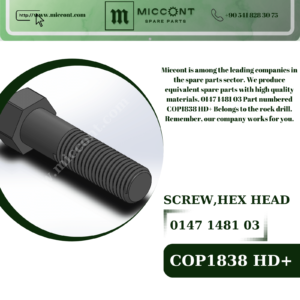 COP 1838 HD+ - 0147 1481 03 SCREW,HEX HEAD