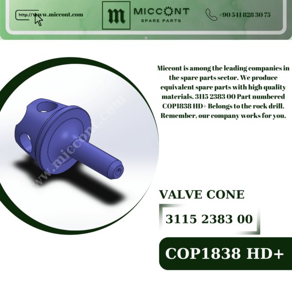 COP 1838 HD+ - 3115 2383 00 VALVE CONE