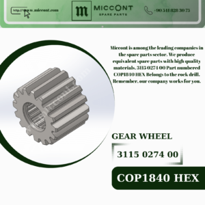 COP1840 HEX 3115 0274 00 GEAR WHEEL