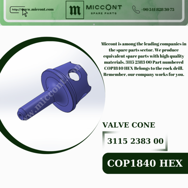 COP1840 HEX 3115 2383 00 VALVE CONE