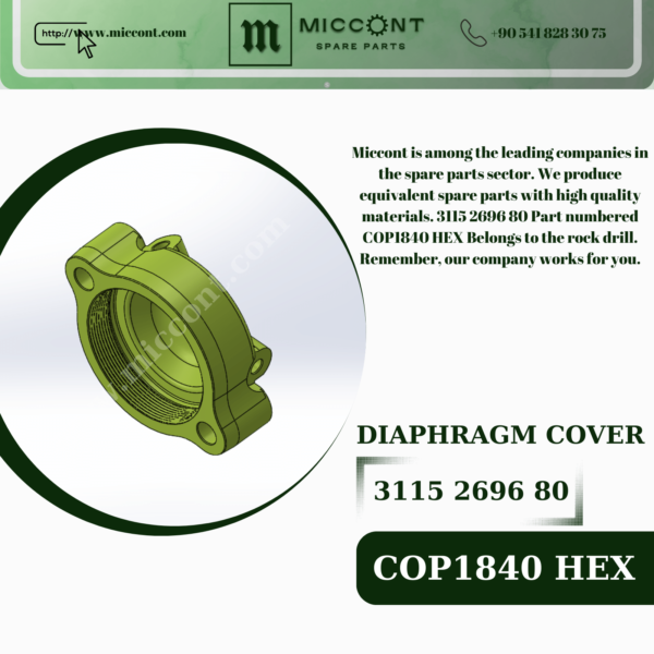 COP1840 HEX 3115 2696 80 DIAPHRAGM COVER