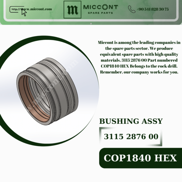 COP1840 HEX 3115 2876 00 BUSHING ASSY