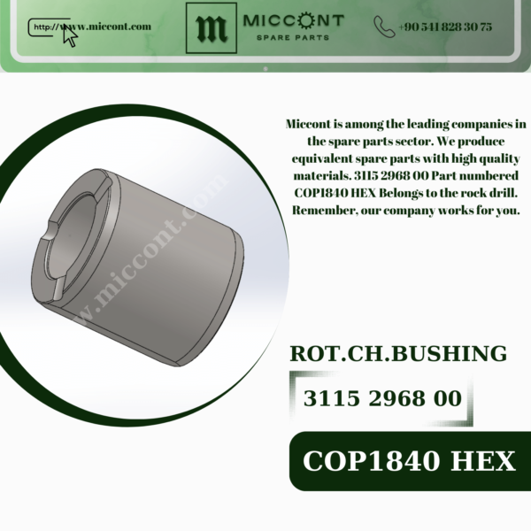 COP1840 HEX 3115 2968 00 ROT.CH.BUSHING