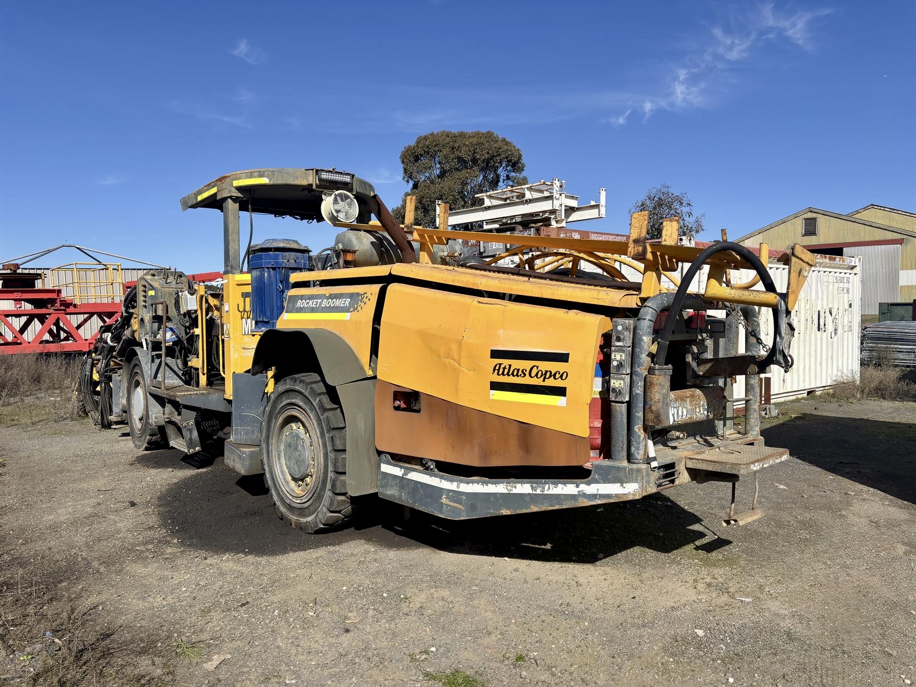 ATLAS COPCO M2D JUMBO BOOMERATLAS COPCO M2D JUMBO BOOMER ATLAS COPCO M2D JUMBO BOOMER