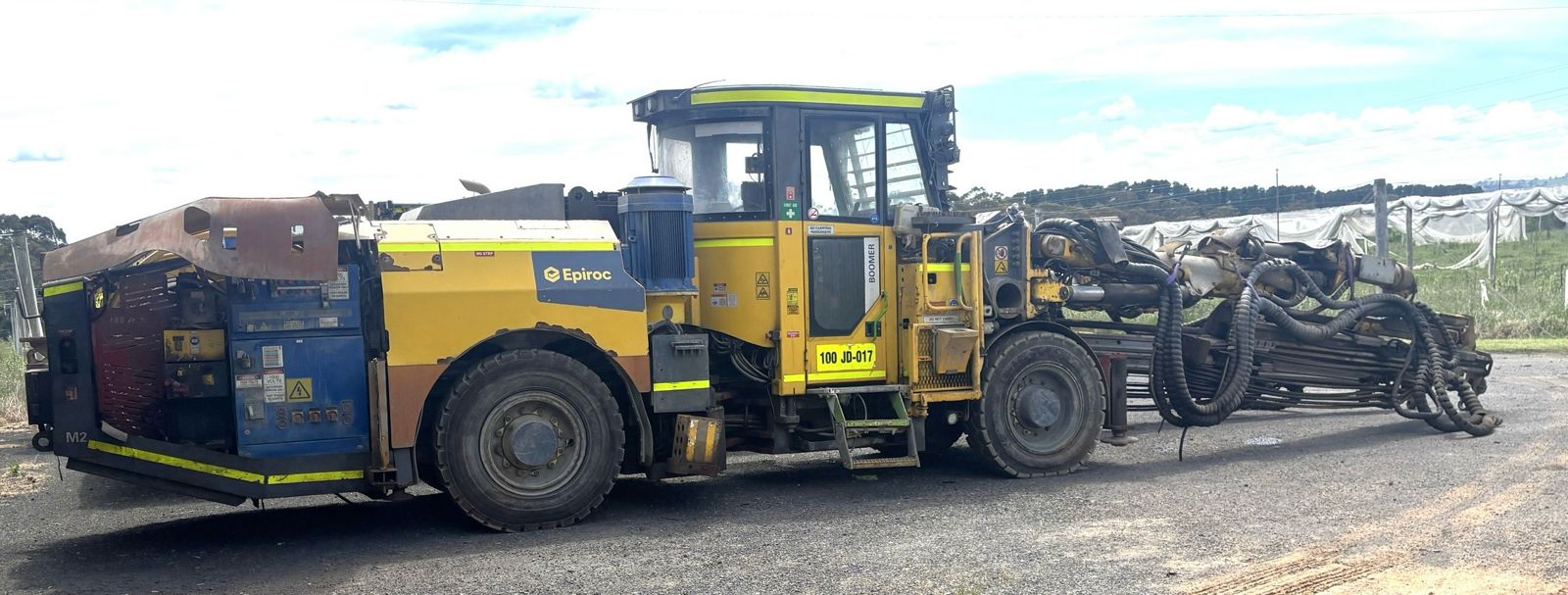 ATLAS COPCO M2D JUMBO BOOMER ATLAS COPCO M2D JUMBO BOOMER